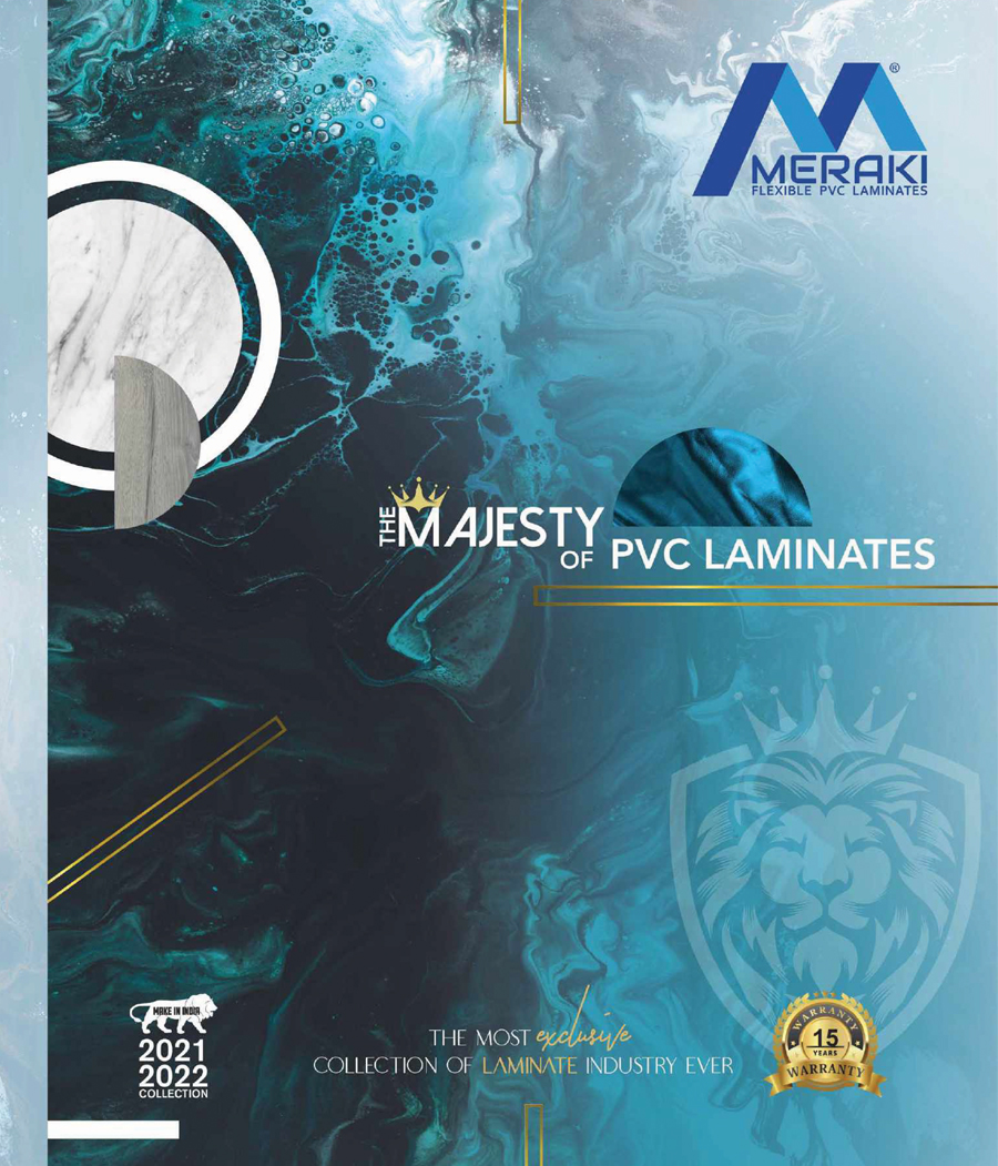 meraki pvc laminate sheets